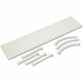The HON HON Verse Hanging Shelf, 60"W, Light Gray, BSXVSH60GYGY