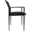 Lorell Reception Side Chair with Molded Cap Arms, LLR69506