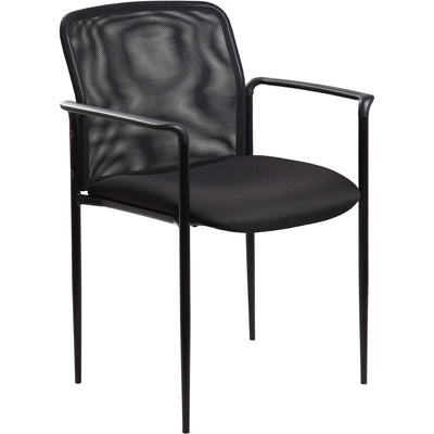 Lorell Reception Side Chair with Molded Cap Arms, LLR69506