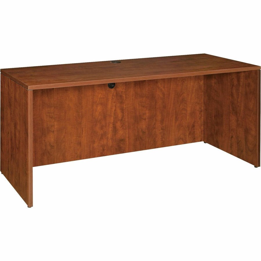 Lorell Essentials Series Credenza Shell, Grommet, LLR69413