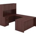 Lorell Essentials Series Rectangular Desk Shell, Brown, LLR69373