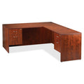 Lorell Essentials Series Rectangular Desk Shell, Red, LLR69409