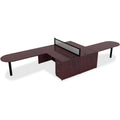 Lorell Essentials Series Rectangular Desk Shell, Brown, LLR69371