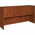 Lorell Essentials Series Stack-on Hutch with Doors, Red, LLR69416