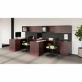 Lorell Essentials Series Box/Box/File Mobile File Cabinet, Brown, LLR69395