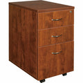 Lorell Essentials Series Box/Box/File Mobile File Cabinet, Red, LLR69430