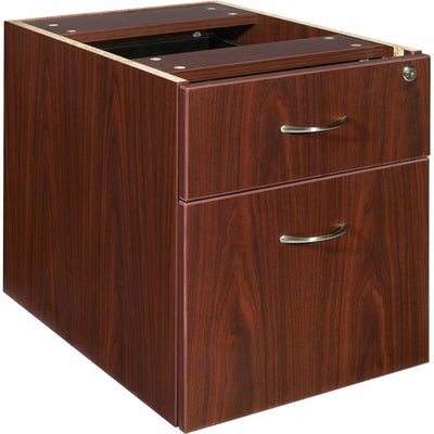 Lorell Essentials Series Box/File Hanging File Cabinet, Brown, LLR69398