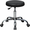 Lorell Backless Pneumatic-Lift Stool, Black, LLR69513