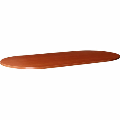Lorell Essentials Oval Conference Tabletop, Red, LLR69122