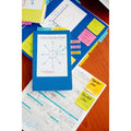 3M Post-it Grid-Lined Notes, White, 6 / Pack, MMM660SSGRID