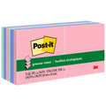 3M Post-it Greener Dispenser Notes - Sweet Sprinkles Color Collection, Moonstone, 12 / Pack, MMMR330RP12AP