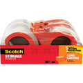 3M Scotch Long-Lasting Storage/Packaging Tape, Clear, 1 Pack, MMM3650S4RD