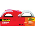 3M Scotch Long-Lasting Storage/Packaging Tape, Clear, 1 Pack, MMM3650S4RD
