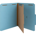 Nature Saver 1/3 Tab Cut Letter Recycled Classification Folder, Blue, 8 1/2" Width x 11" Length, 10 / Box, NATSP17200