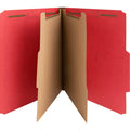 Nature Saver Letter Recycled Classification Folder, Red, 8 1/2" Width x 11" Length, 10 / Box, NATSP17206