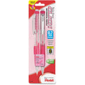 Pentel Twist Erase Pink Click Mechanical Pencils, 0.7 mm, #2, 1 Pack, PENPD277TBP2PBC