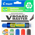 Pilot BeGreen Refillable VBoard Dry-erase Marker, 5 / Pack, PIL43917