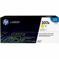 HP 307A (CE742A) Original Laser Toner Cartridge - Single Pack - Yellow -, HEWCE742A