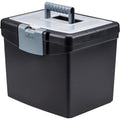 ERA Storex Portable Storage Box, Black, 1 Carton, STX61502U01C