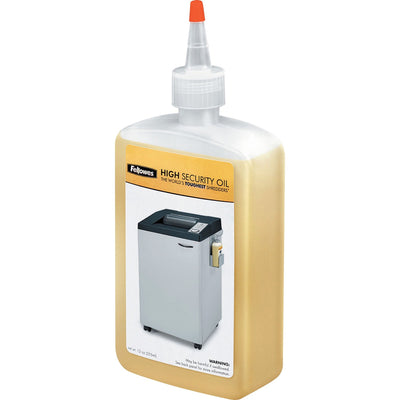 Fellowes Powershred High Security Shredder Oil - 12 Oz. Bottle, FEL3505701