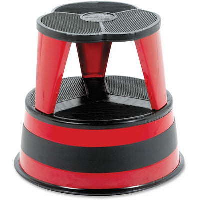 Cramer Kik-Step Original All-Steel Stool, Red, /CT — view 1