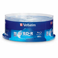 Verbatim America 97457 Blu-ray Recordable Media - BD-R - 16x - 25 GB - 25 / Pack, VER97457