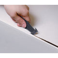 Cosco Garvey Steel Blade Plastic Handle Safety Cutter, Black, 5 / Pack, COS091459