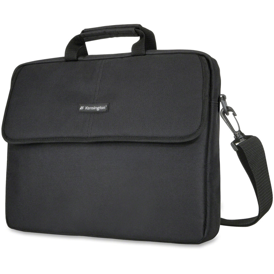 Kensington Simply Portable Classic Notebook Sleeve, 2.3" x 16", Black, Polyester, KMW62567