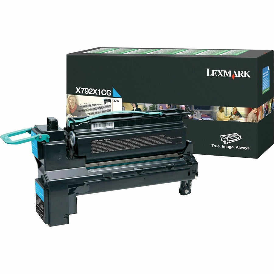 Lexmark X792X1CG/KG/MG/YG Toner Cartridges, LEXX792X1CG