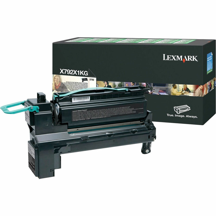 Lexmark X792X1CG/KG/MG/YG Toner Cartridges, LEXX792X1KG