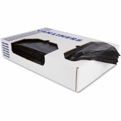 Novolex Heritage X-Liner Black Heavyweight Can Liners, 100 / Pack, HERX8046QK
