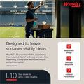 Kimberly-Clark Wypall L10 Disposable Towels Windshield Wipe, Blue, 1 Carton, KCC05120