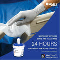 Kimberly-Clark Wypall CriticalClean WetTask Wipers & Bucket, White, 1 Carton, KCC06411