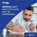 Kimberly-Clark Wypall CriticalClean WetTask Wipers & Bucket, White, 1 Carton, KCC06411