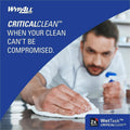 Kimberly-Clark Wypall CriticalClean WetTask Wipers & Bucket, White, 1 Carton, KCC06411