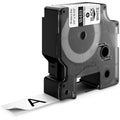 Newell Dymo Rhino Flexible Nylon Labels, Black, DYM18489