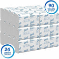 Kimberly-Clark Scott Slimfold* Towels, White, 1 Carton, KCC04442