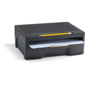 Officemate 2200 Series Monitor Stand with Drawer, HIPAA, Black, OIC22502
