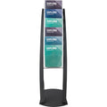Deflecto Contemporary Floor Display, Black, DEF693104