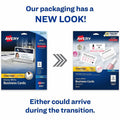 Avery Clean Edge Business Cards, 2" x 3.5", Glossy, 200 (08859), White, 8 1/2" x 11", 200 / Pack, AVE8859