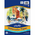 Dixon Ticonderoga UCreate Watercolor Paper, White, 9" x 12", 1 Pack, PAC4925