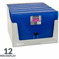 C-Line 48315 Letter Expanding File, Blue, 8 1/2" Width x 11" Length, CLI48315