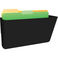 Deflecto EZ Link Sustainable DocuPocket, Black, DEF93204