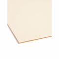 Smead SafeSHIELD 1/3 Tab Cut Legal Recycled Fastener Folder, Manila, 8 1/2" Width x 14" Length, 50 / Box, SMD19555