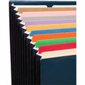 Smead 1/3 Tab Cut Letter Recycled Expanding File, Navy, 8 1/2" Width x 11" Length, SMD70211