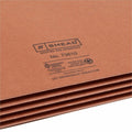 Smead Straight Tab Cut Letter Recycled File Pocket, Redrope, 8 1/2" Width x 11" Length, 25 / Box, SMD73610