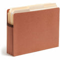 Smead Straight Tab Cut Letter Recycled File Pocket, Redrope, 8 1/2" Width x 11" Length, 25 / Box, SMD73610