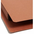 Smead Straight Tab Cut Letter Recycled File Pocket, Redrope, 8 1/2" Width x 11" Length, 25 / Box, SMD73610
