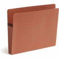 Smead Straight Tab Cut Letter Recycled File Pocket, Redrope, 8 1/2" Width x 11" Length, 25 / Box, SMD73610