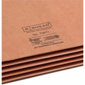 Smead Straight Tab Cut Legal Recycled File Pocket, Redrope, 8 1/2" Width x 14" Length, 25 / Box, SMD73611